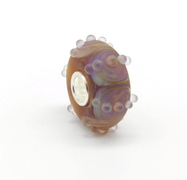 Lavender Pearl Alien Frost - Elfbeads Glas - Originalfoto